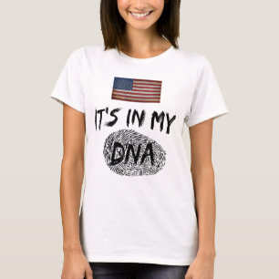 ES LIEGT IN MEINER DNA LANDESFLAGGE ANPASSBAR T-Shirt