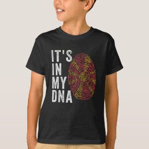 Es liegt in meiner DNA - Mazedonien-Flagge T-Shirt