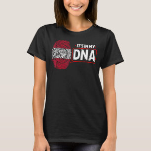 Es liegt in meiner DNA Nationale Flagge Österreich T-Shirt