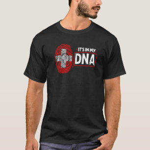 Es liegt in meiner DNA Nationale Flagge Schweizer  T-Shirt