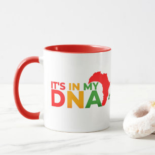 Es liegt in meiner DNA - Schwarze Geschichte Monat Tasse