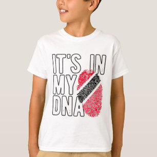 Es liegt in meiner DNA Trinidad und Tobago Flagge T-Shirt