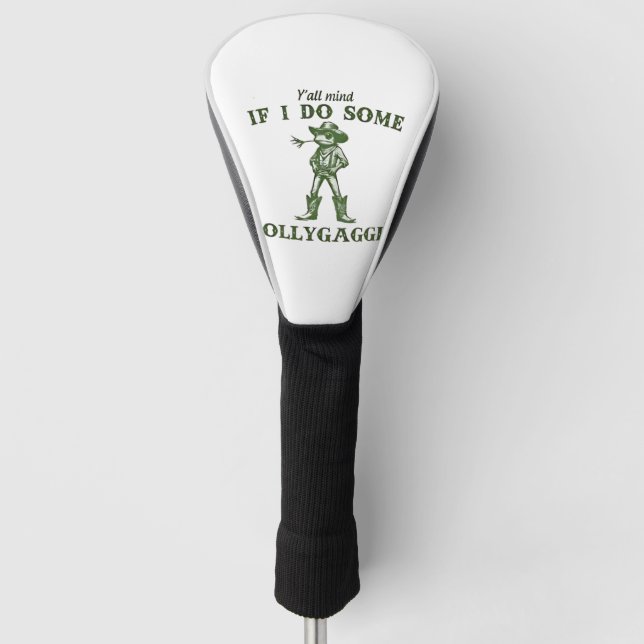 Es macht mir allen etwas aus, wenn ich Lollygang R Golf Headcover (Vorderseite)