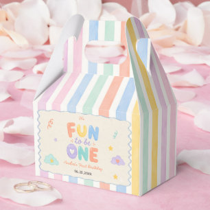 Es macht Spaß, eine bunte Geburtstagsfeier zu sein Geschenkschachtel