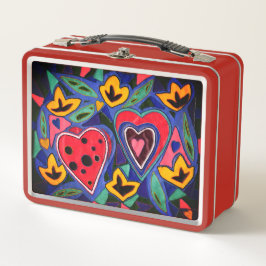 Es macht Spaß, in der Liebe zu sein Metall Brotdose