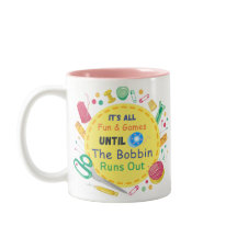 Es macht Spaß und Spiele, bis Bobbin raus geht