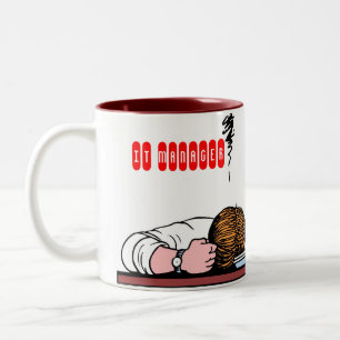 ES MANAGER ZWEIFARBIGE TASSE