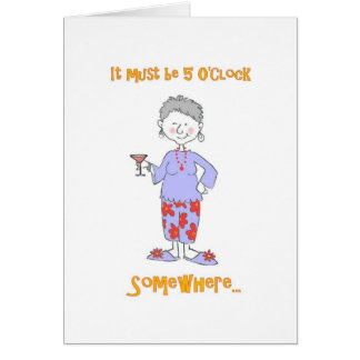 Es muss die 5 Uhr-leere Karte irgendwo sein