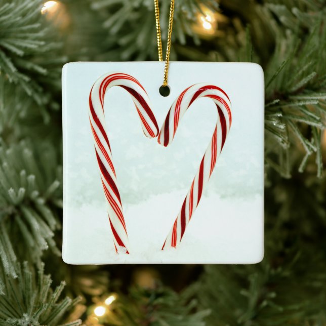 Es muss Liebe sein Keramikornament (Baum)