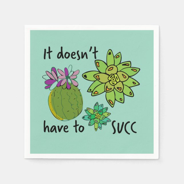 es muss nicht serviette (Vorderseite)