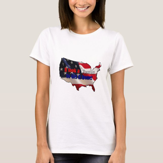 Es nahm eine Frau T-Shirt (Vorderseite)