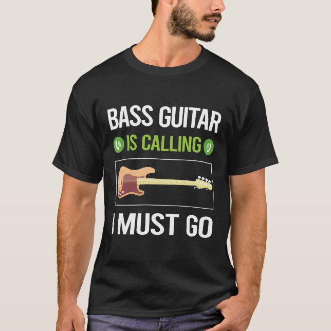Es nennt sich Bass Guitar Gitarrist T-Shirt (Vorderseite)