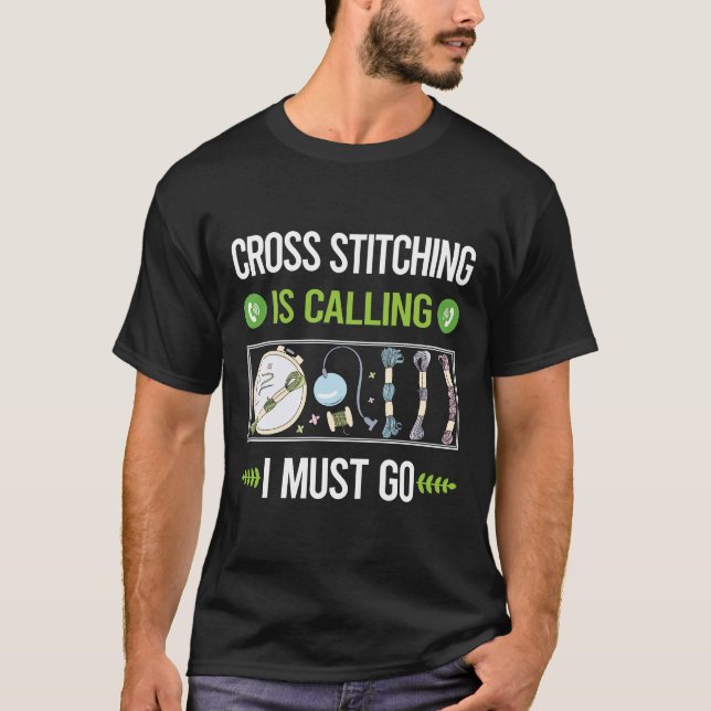Es nennt sich Cross Stitching T-Shirt (Vorderseite)