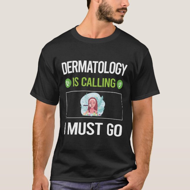 Es nennt sich Dermatologie-Dermatologe T-Shirt (Vorderseite)