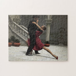 Es nimmt zwei zum Tango-Puzzlen Puzzle