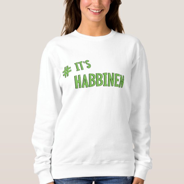 #Es passiert Sweatshirt (Vorderseite)