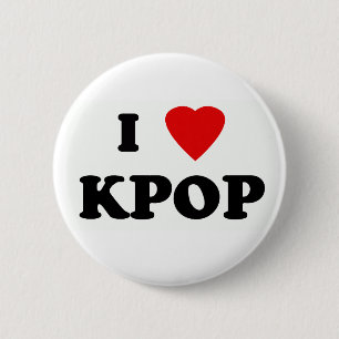 Es plattiert Kpop Button