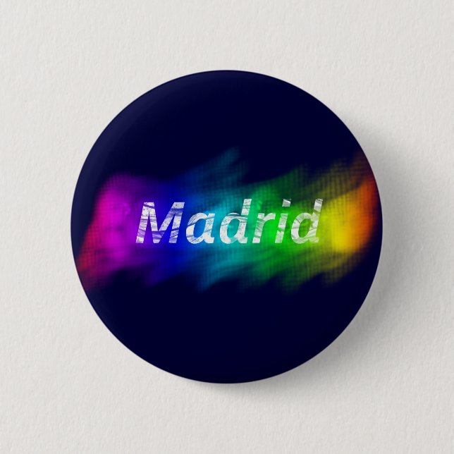 Es plattiert Madrid Schwul ,(Button Madrid Schwul) Button (Vorderseite)