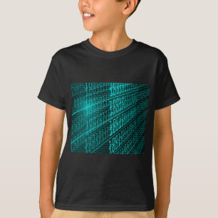 ES Programmierungsprogrammierer des binären Codes T-Shirt