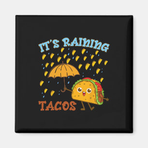 Es regnen Tacos Cinco De Mayo Lustiger Mexikanisch Magnet