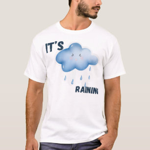 Es regnet ästhetisches Wetter T-Shirt