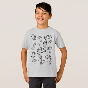 Es regnet das Shirt des Tacos-Kindes