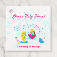 Es regnet, es gießt Rainy Day Babydusche