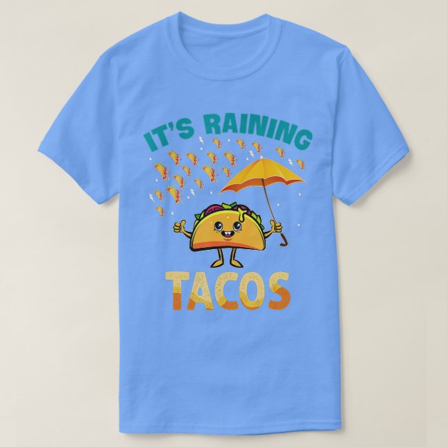 Es regnet Tacos Funny Taco Kinder Mädchen Jungen G T-Shirt (Design vorne)