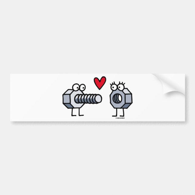 Es rollt sich zusammen autoaufkleber (Vorne)