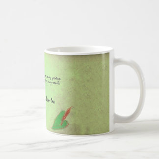 Es sagt nie im Leben Lebewohl Kaffeetasse