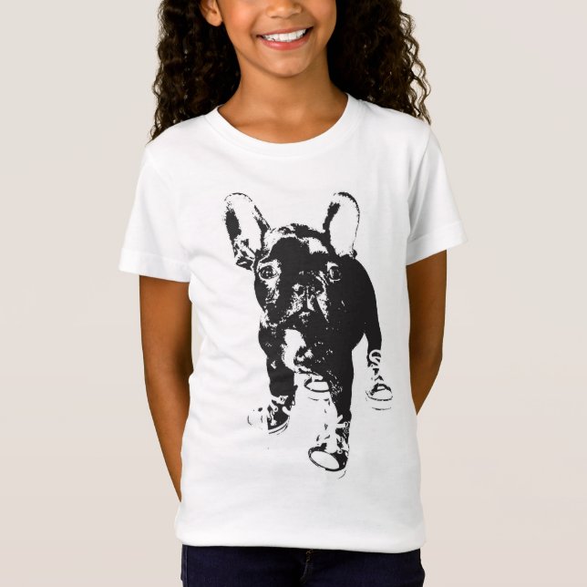Es schaukeln französische Bulldogge T-Shirt (Vorderseite)