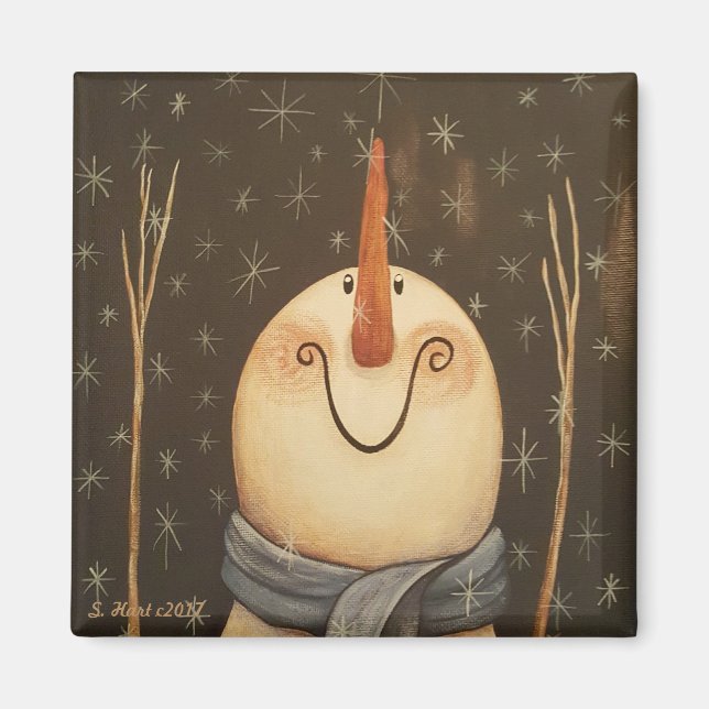 Es schneit magnet (Vorne)