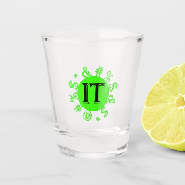 Es Shot Glass Schnapsglas (Vorderseite)