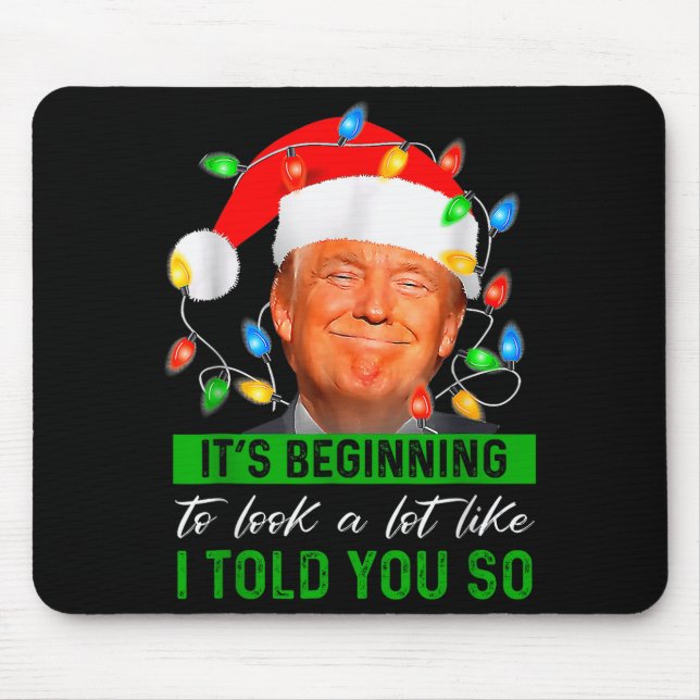 Es sieht ganz danach aus, als hätte ich dir gesagt mousepad (Vorne)