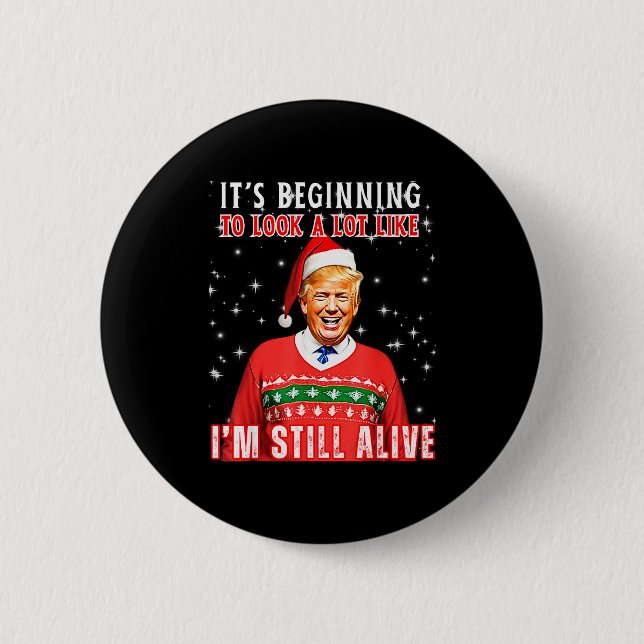 Es sieht sehr nach Trump aus Button (Vorderseite)