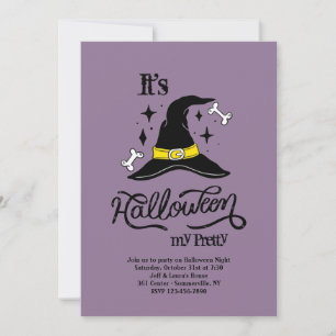 Es sind Halloween-Party-Einladungen Einladung
