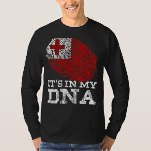 Es sind in meinen Dna Tonga Flaggengene, die Vinta T-Shirt