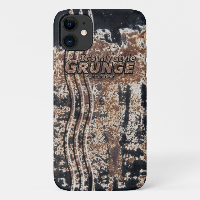 Es sind meine Style GRUNGE Rusty Letters Case-Mate iPhone Hülle (Rückseite)