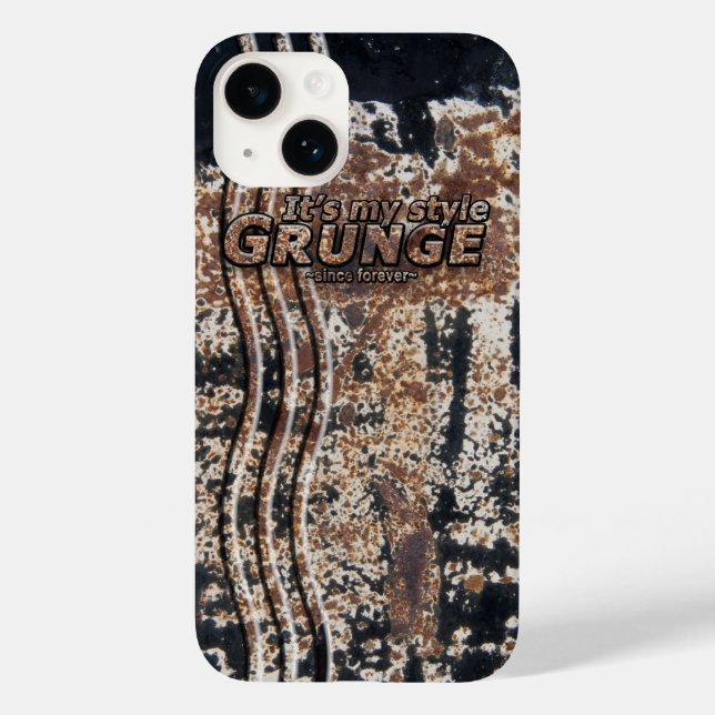Es sind meine Style GRUNGE Rusty Letters Case-Mate iPhone Hülle (Rückseite)