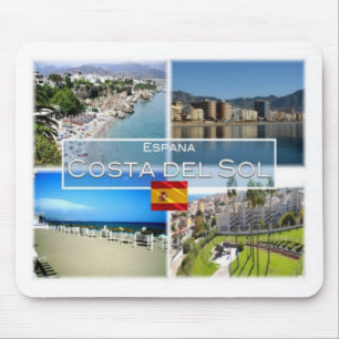 ES Spanien - Espana - Costa del Sol - Torremolinos Mousepad