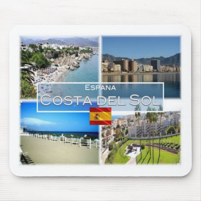 ES Spanien - Espana - Costa del Sol - Torremolinos Mousepad (Vorne)