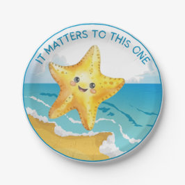 Es spielt eine Rolle, die Sternengeschichte. Pappteller