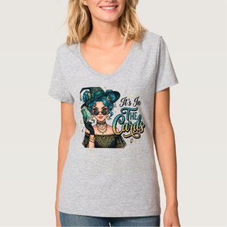 Es steht in den Karten Tarot Hexe T-Shirt