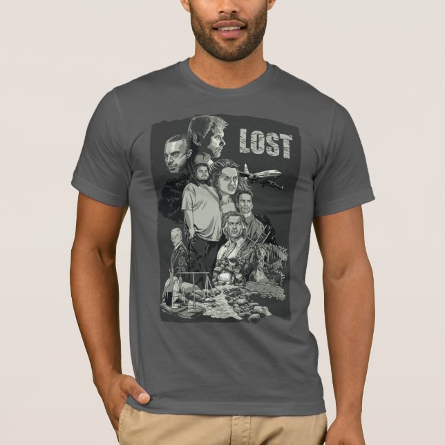 Es steuer zahlt Lost Season 6 T-Shirt (Vorderseite)