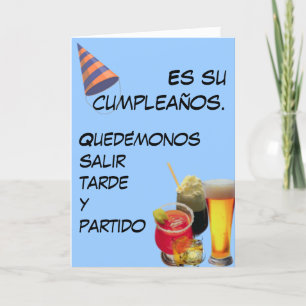 Es su cumpleaños. karte