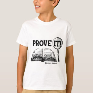 Es Text Evidence Funny Testing Day Geschenke für d T-Shirt