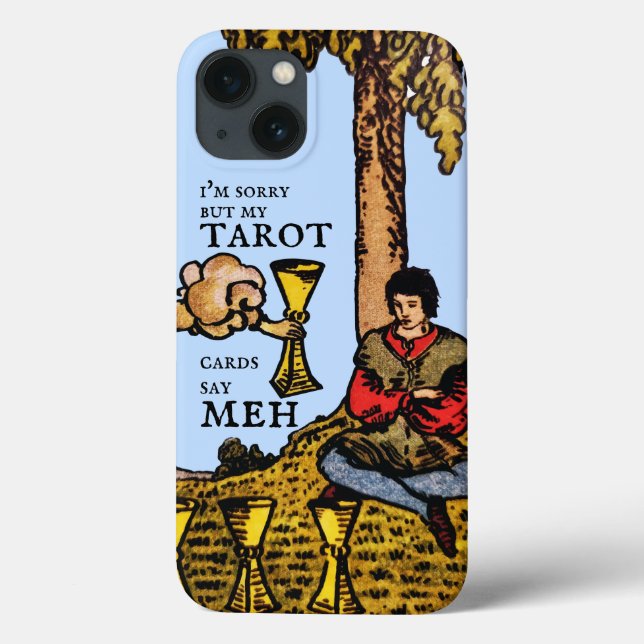Es tut mir leid, aber meine Tarot-Karten sagen mir Case-Mate iPhone Hülle (Rückseite)