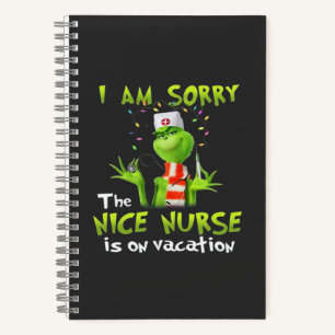 Es tut mir leid, dass die schöne Krankenschwester  Notizbuch