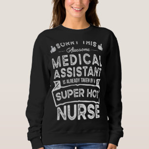 Es tut mir leid, dass dieser medizinische Assisten Sweatshirt