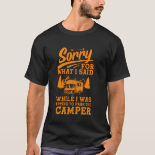 Es tut mir leid, was ich gesagt habe, während ich T-Shirt